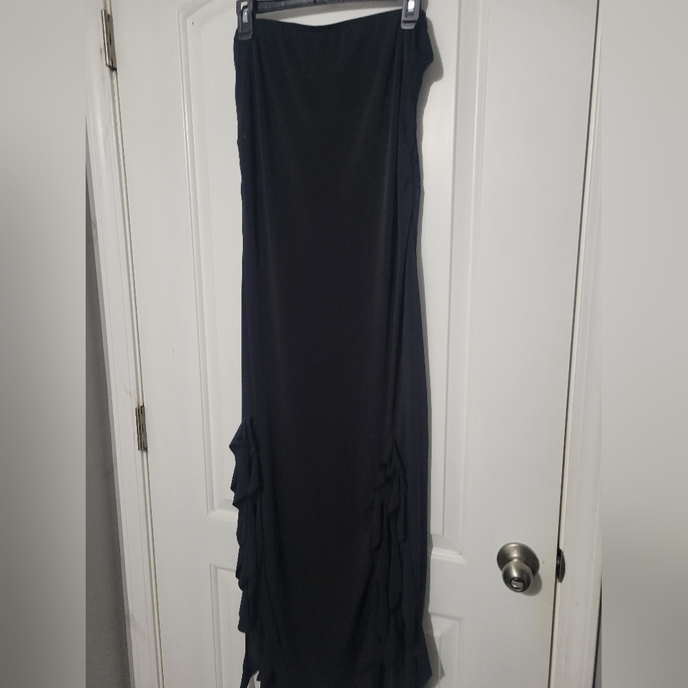 Hot Topic Black Strapless Dress - Picture 2 of 7